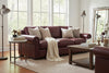 Image of Huntington 96 Inch Traditional Leather Roll Arm Sofa With Nailheads