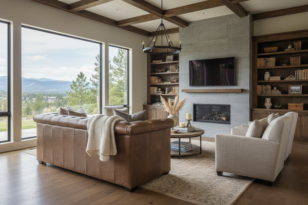 Hyde 87 Inch Vintage Tufted Back Sofa