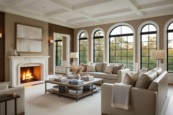 Jasper 89 Inch Track Arm Bench Seat Sofa