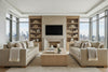 Image of Jasper 89 Inch Track Arm Bench Seat Sofa