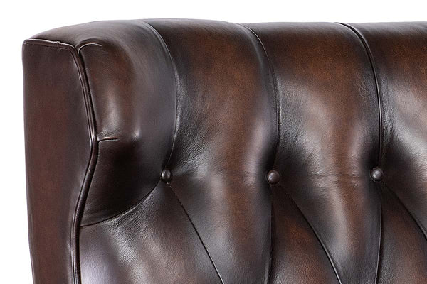 Karl Vortex Leather "Quick Ship" POWER Swivel/Glider Recliner