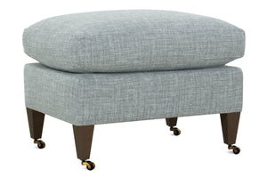 Katie Fabric Upholstered Footstool Ottoman