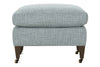 Image of Katie Fabric Upholstered Footstool Ottoman