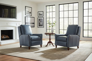 Kendrick Leather Pillow Back Recliner Chair - Luxury Seating Redefined