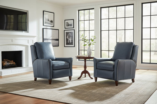 Kendrick Leather Pillow Back Recliner Chair - Luxury Seating Redefined