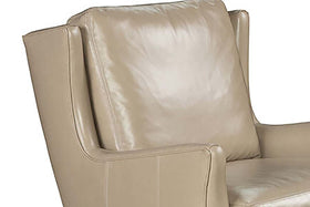 Kenilworth Leather Wing Back Club Chair