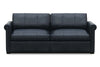 Image of Kerwin 80 Inch Leather Transitional Queen Sleeper Sofa
