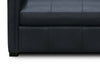 Image of Kerwin 80 Inch Leather Transitional Queen Sleeper Sofa