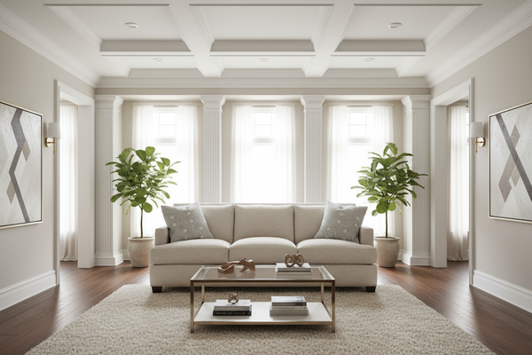 Krista III 92 Inch Grand Scale Three Cushion Sofa