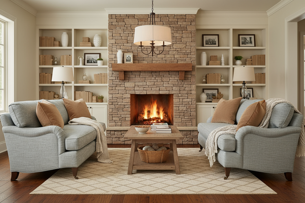 Kristen I English Arm Bench Seat Fabric Sofa Collection