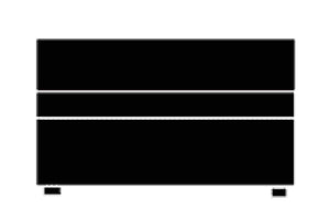 Kyle "Designer Style" Fabric Upholstered Footstool Ottoman