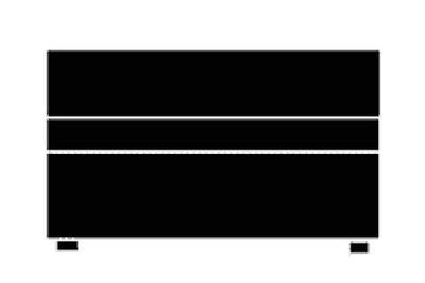 Kyle "Designer Style" Fabric Upholstered Footstool Ottoman