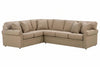 Image of Kyle Traditional Pillow Back Two Piece Fabric Sectional Sofa (As Configured)