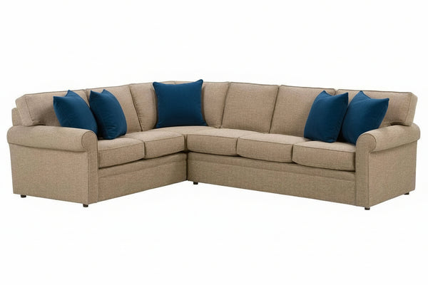 Kyle Fabric Upholstered Sectional Couch