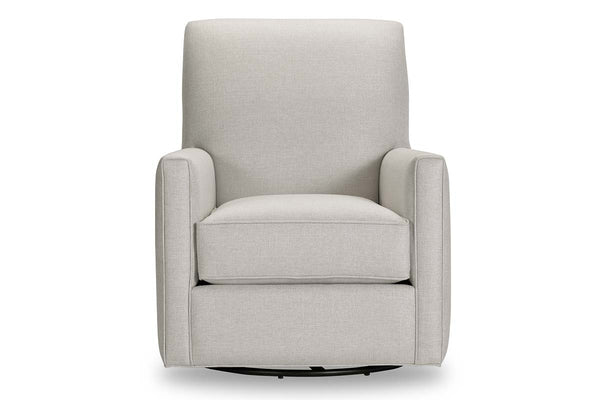 Lana "Quick Ship" 360 Degree SWIVEL/GLIDER Fabric Accent Chair