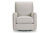 Image of Lana "Quick Ship" 360 Degree SWIVEL/GLIDER Fabric Accent Chair