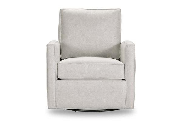 Lance "Quick Ship" 360 Degree SWIVEL/GLIDER Fabric Accent Chair