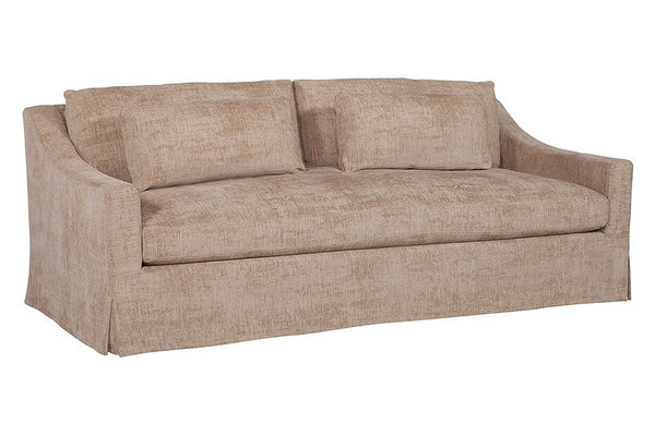 Lara Driftwood 84 Inch "Quick Ship" Slipcovered Sofa