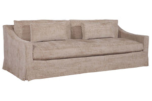 Lara Driftwood 96 Inch "Quick Ship" Slipcovered Sofa