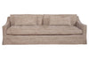 Image of Lara Driftwood 96 Inch "Quick Ship" Slipcovered Sofa