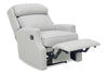Image of Laurel Transitional Bustle Back Fabric Recliner Chair With Inset Track Arms