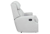 Image of Laurel Transitional Bustle Back Fabric Recliner Chair With Inset Track Arms