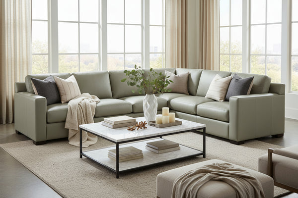 Lawrence Track Arm Two Piece Sectional (Version 1 As Configured)