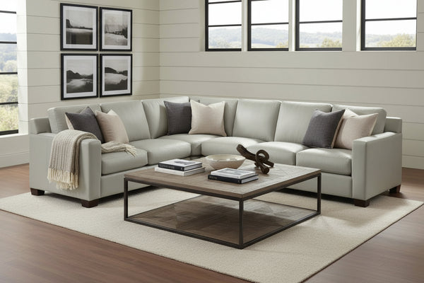 Lawrence Track Arm Two Piece Sectional (Version 2 As Configured)