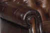 Image of Gleason "Ready To Ship" Tufted Leather Club Chair