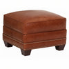 Image of Harmon "Ready To Ship" Leather Club Chair And Ottoman Set (Photo For Style Only)