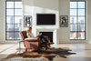 Image of Newport Leather Reclining Chair With High Back