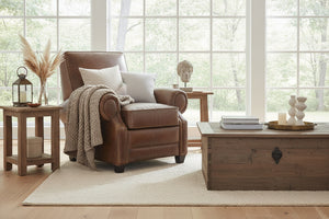 Richmond Large Leather Club Style Recliner
