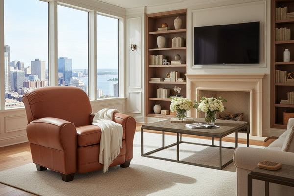 Rogers Leather Classic Recliner