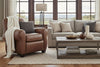 Image of Sebastian Traditional Leather Reclining Club Chair