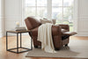Image of Sebastian Traditional Leather Reclining Club Chair