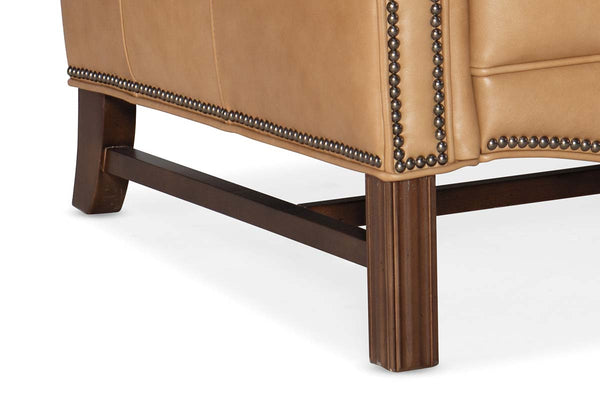 Leo Taupe "Quick Ship" High Back Recliner