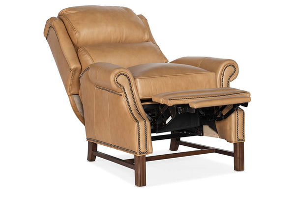 Leo Taupe "Quick Ship" High Back Recliner