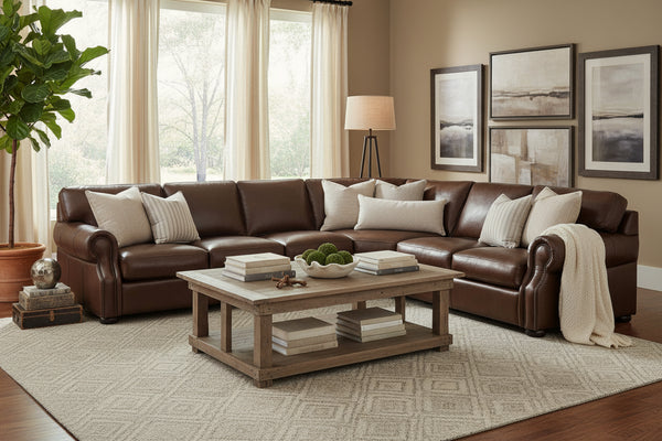 Lex Traditional Two Piece Sectional (Version 1 As Configured)