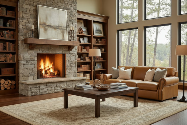 Lex Traditional Leather Furniture Collection