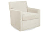 Image of Lola Contemporary 8-Way Hand Tied Fabric 360 Swivel Tight Back Accent Chair