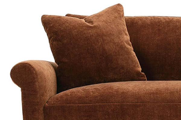 Lowell 84 Inch Fabric Single Bench Cushion Upholstered Sofa