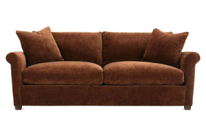 Lowell 84 Inch Fabric Two Cushion Upholstered Sofa