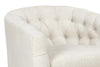 Image of Lucia 8-Way Hand Tied Fabric 360 SWIVEL/GLIDER Tufted Barrel Accent Chair