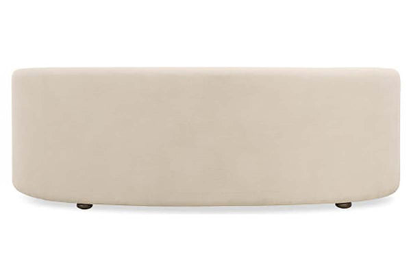 Luna Birch 96 Inch "Quick Ship" Oversized Bench Seat Fabric Sofa