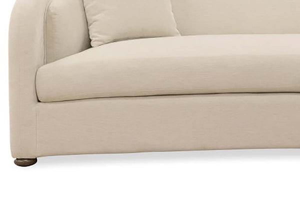 Luna Birch 96 Inch "Quick Ship" Oversized Bench Seat Fabric Sofa