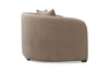 Image of Luna Toast 96 Inch "Quick Ship" Oversized Bench Seat Fabric Sofa