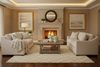 Image of Macy 82 Inch Fabric Track Arm Sofa