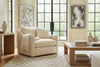 Image of Macy "Ready To Ship" Fabric Chair and Ottoman Set (Photo For Style Only)