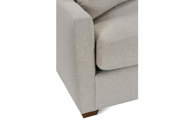 Macy 88 Inch "Quick Ship" Fabric Upholstered 2 Cushion Track Arm Sofa