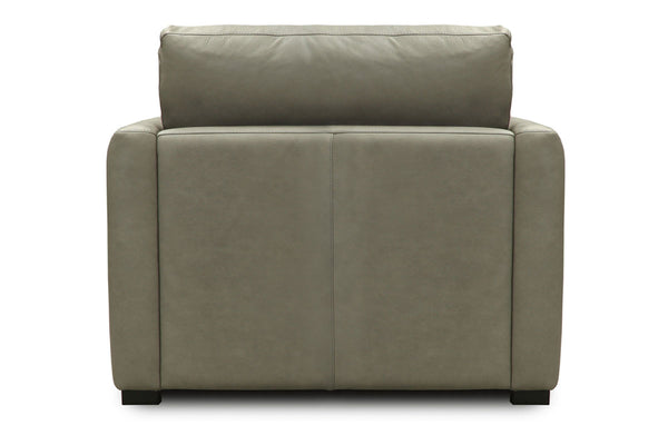 Malone Relaxed Lifestyle Leather Track Arm Sofa Collection